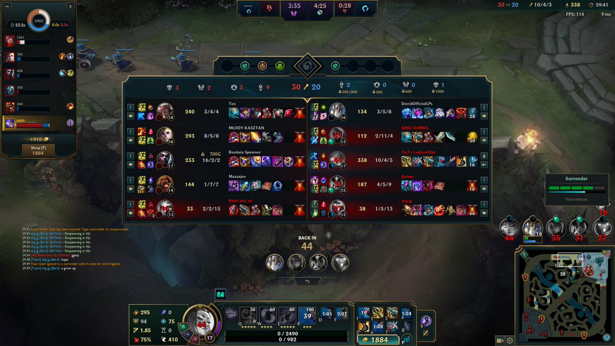 LadicusVibe's tweet photo. @drewlevin KING SUMBUL#ZYQX ; 7915022918 ; easily has multiple accounts, solo lost 3 games intentionally, this game in particular very obvious inting with massive ego @drewlevin @RMikael3953 https://t.co/CE0fNpj4yS