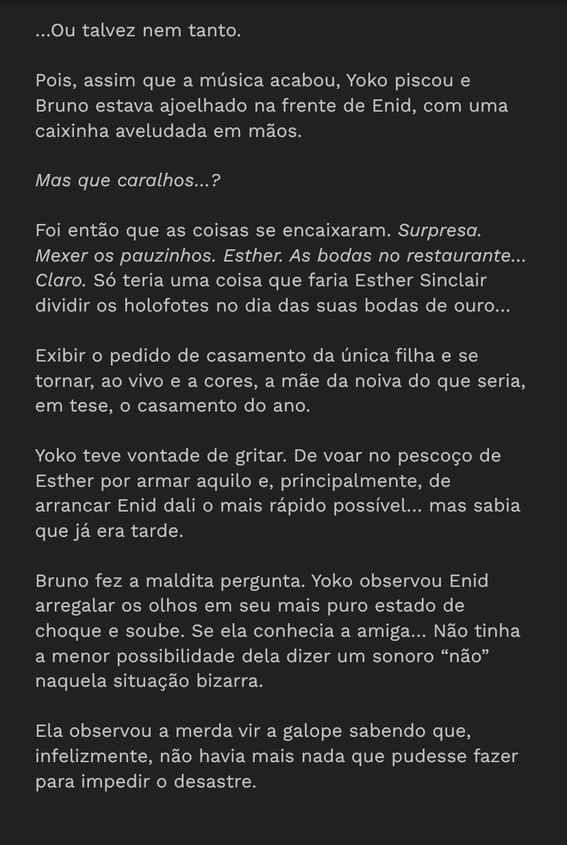 goodluckenid's tweet photo. 20 • 43 | 📖

“𝑡ℎ𝑖𝑠 𝑖𝑠 𝑠𝑢𝑟𝑒𝑙𝑦 𝑛𝑜𝑡 𝑤ℎ𝑎𝑡 𝑦𝑜𝑢 𝑡ℎ𝑜𝑢𝑔ℎ𝑡 𝑖𝑡 𝑤𝑜𝑢𝑙𝑑 𝑏𝑒” https://t.co/5ch2qC8qYc