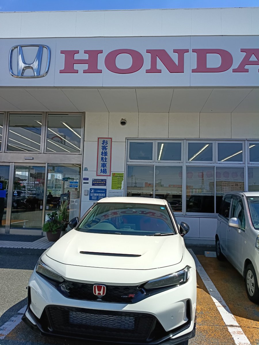 RH1250S's tweet photo. 当然、異常無しで点検が終わりました。帰りは車重っっ！
RS eHEVのモーターでスルスル進むところが、タイプRはゴロゴロという感じ…

実使用領域では、断然RS!というのが、自分の判断です（笑）
もちろんタイプRのターボが効き始めると話は別ですが…
今日は良い体験ができました。

＃シビック https://t.co/PPs4OrAQV2