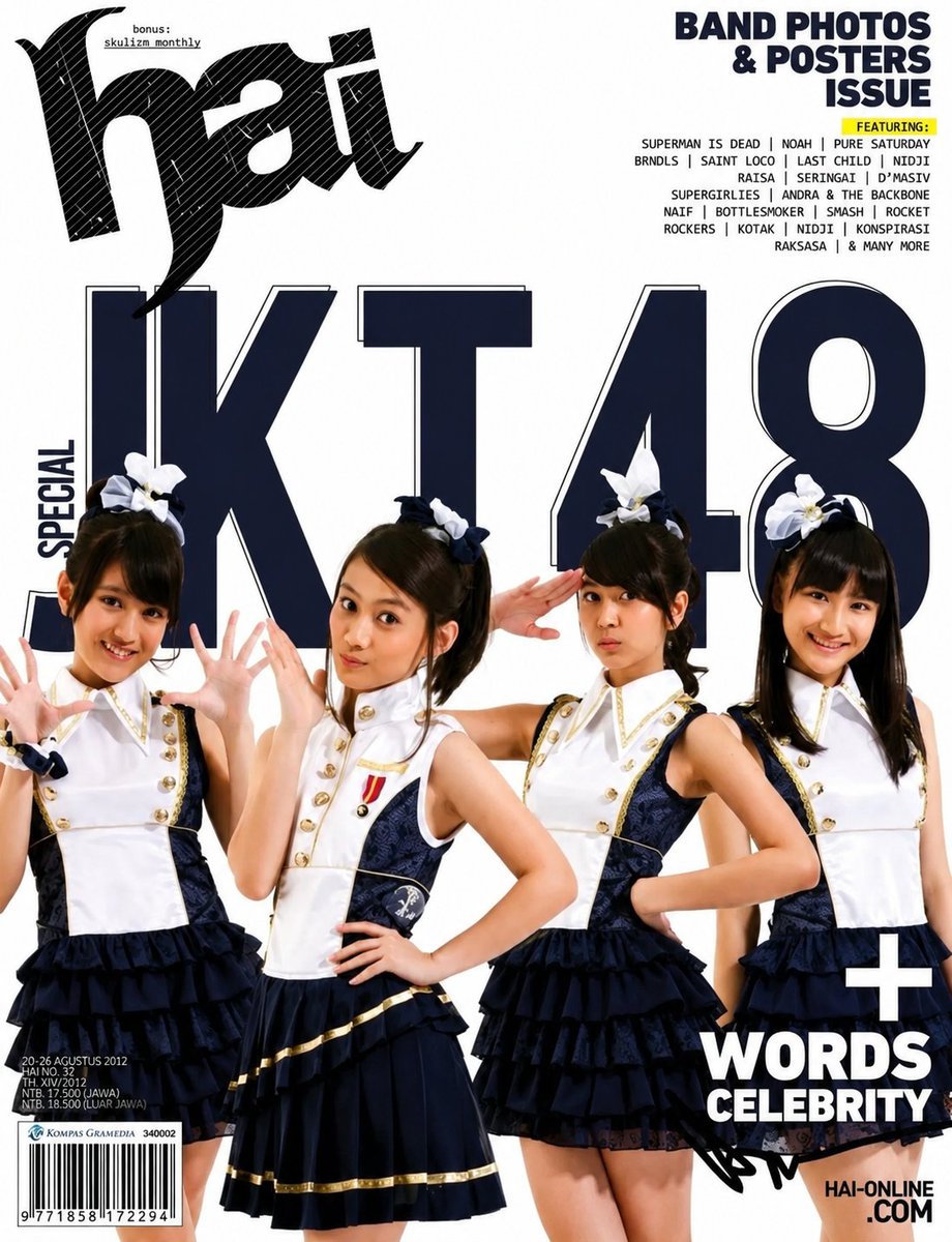 ent_stuff's tweet photo. A Nostalgic Look at JKT48 in HAI Magazine. https://t.co/n5D9BPISMm