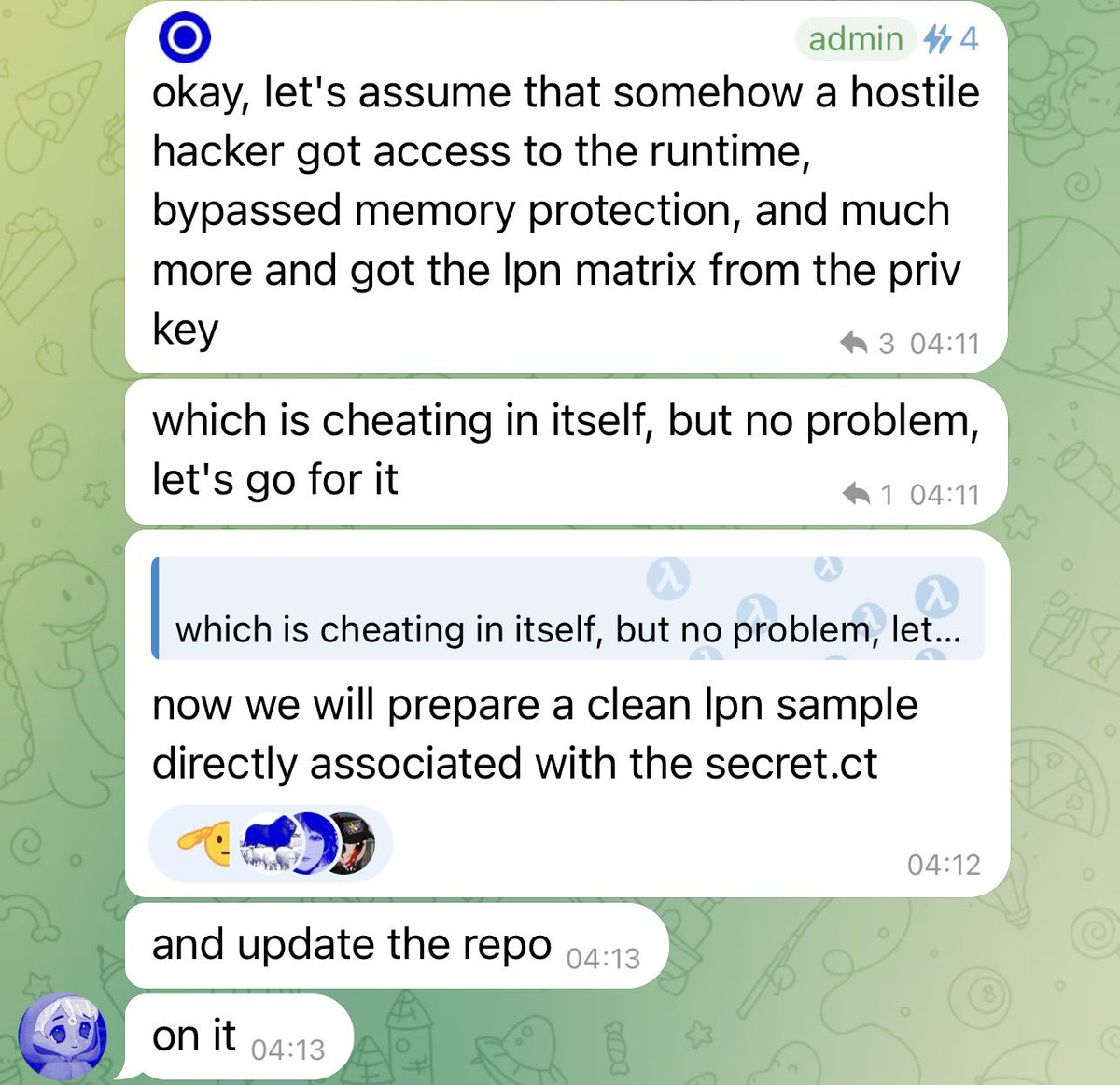 Instinct tweet media