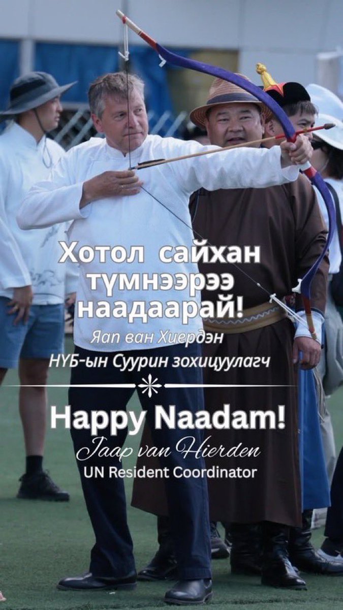 LutochirT's tweet photo. Монгол улс дах гадаадын дипломатууд бүгд сайхан монгол дээлээр гоёж, монгол ёс уламжлал, наадмыг хүндэлж мэндчилгээ дэвшүүлдэг болжээ. ☺️ https://t.co/2DRJvHzVeZ