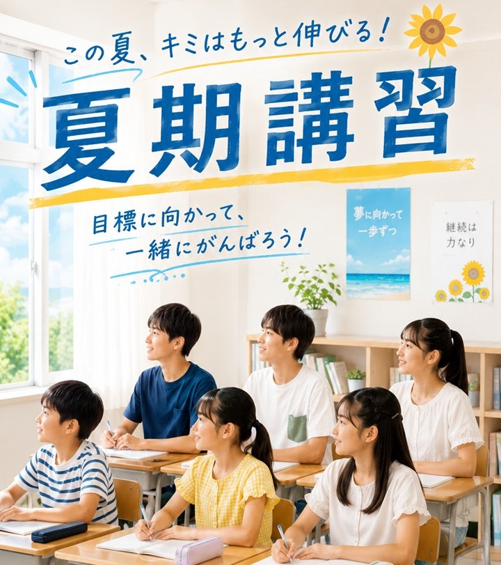stage38366519's tweet photo. 教プラの熱い夏がやって来る! 

教プラはパーソナルコミュニケーションを重視 
夏は自習スペースを常時開放 
学校がない期間だから 思いっきり復習できます 
中学生は 期末テスト 対策も実施! 詳しくは👇
https://t.co/yJXOp8SsKj 

#若葉区 #都賀 #高校受験 #中学受験 #夏期講習 https://t.co/sUng2mjQRL