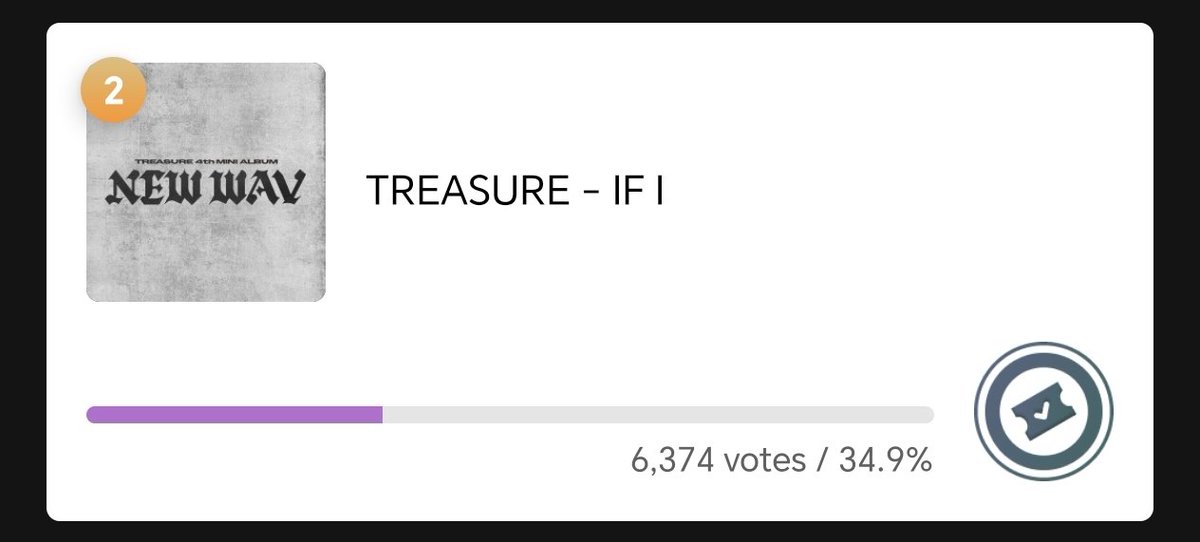 TREASURE VOTES tweet media
