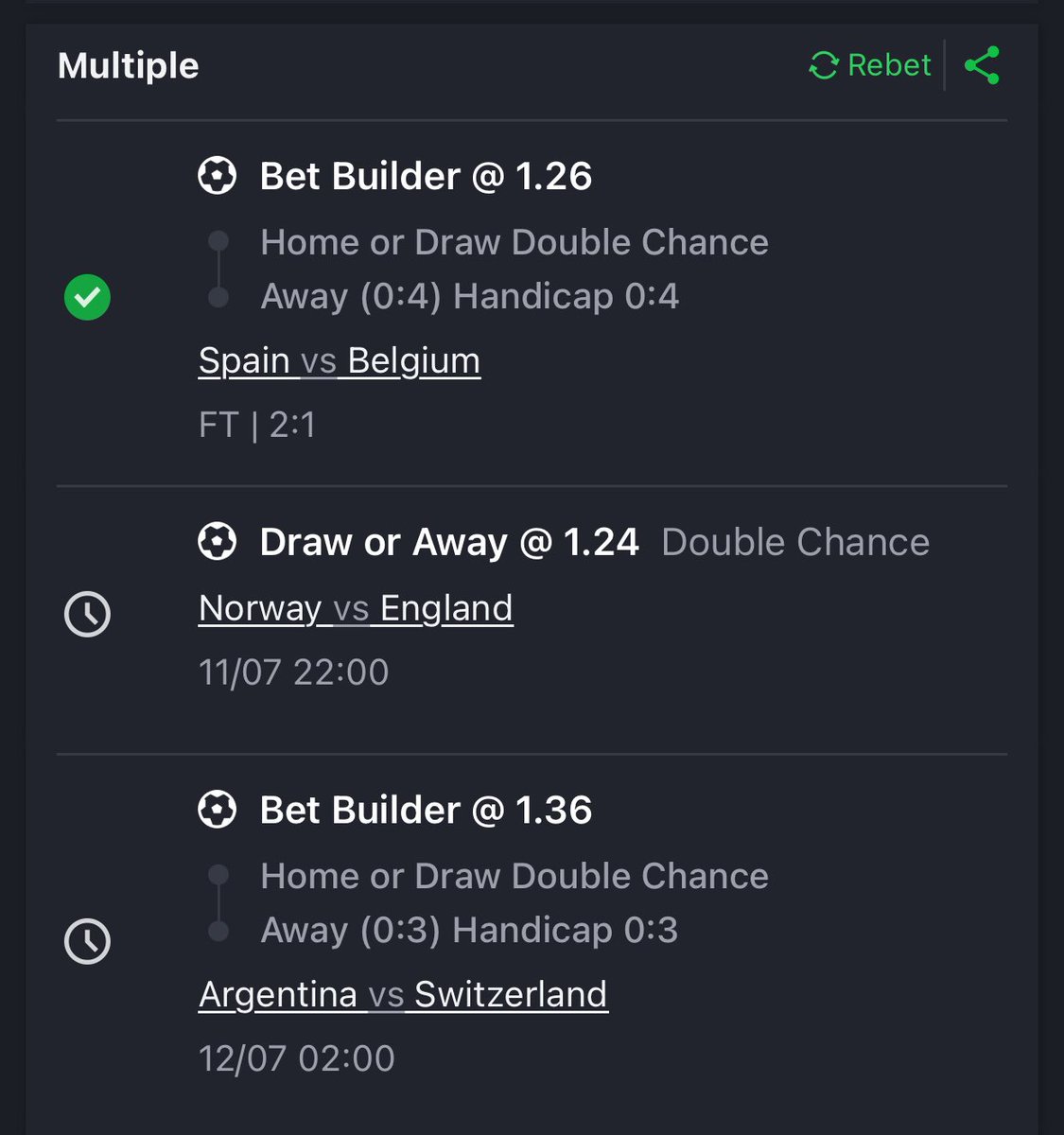 BillionsMinded's tweet photo. Third game on sportybet 

Let’s go https://t.co/f2l2w03RQy