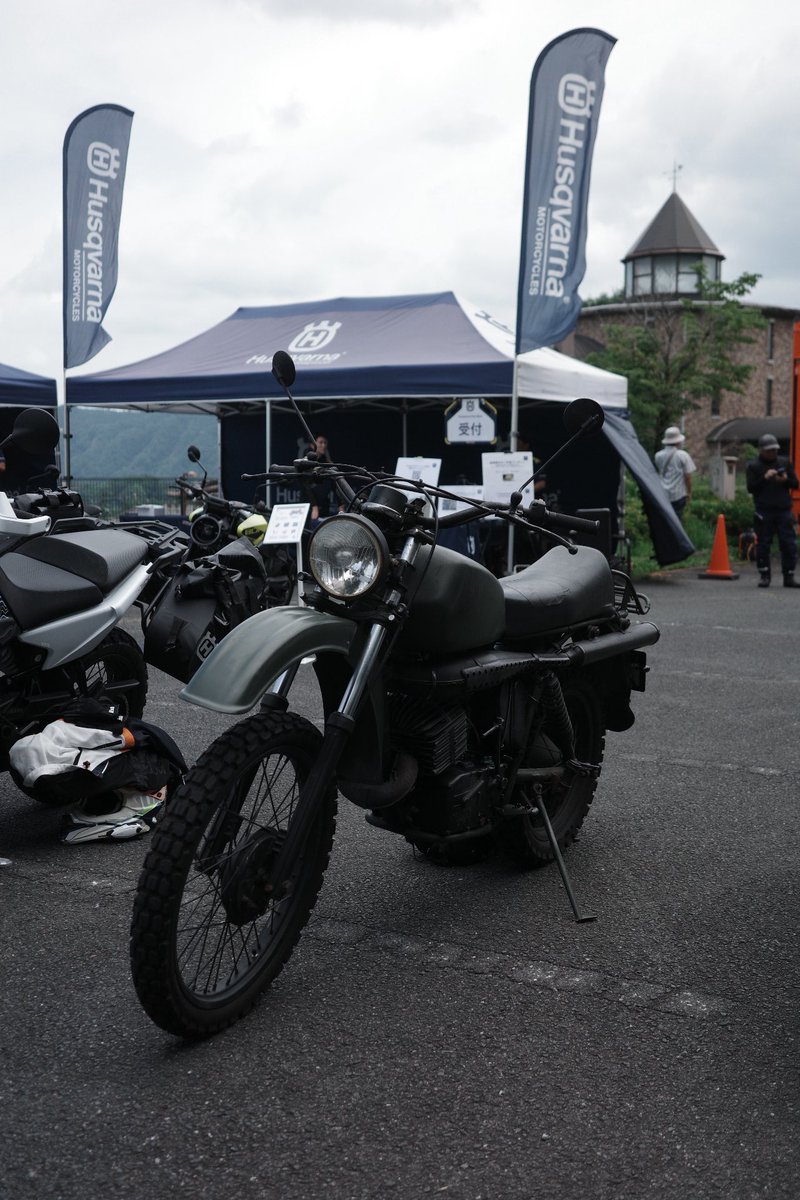 nya2828's tweet photo. Husqvarna Fika Meet。
お話していただいた方々、ありがとうございました。暑い暑い言いながらカキ氷を食べるの、夏を感じて良かった（Fikaとは https://t.co/Xz6Ls60Ujk