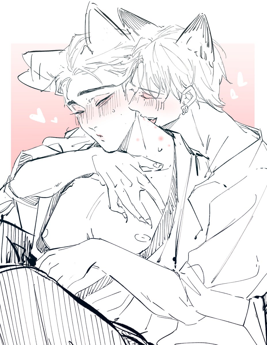 x321k123's tweet photo. 🐱❤️🦊
Posting sth old https://t.co/hwd0aGGS1T