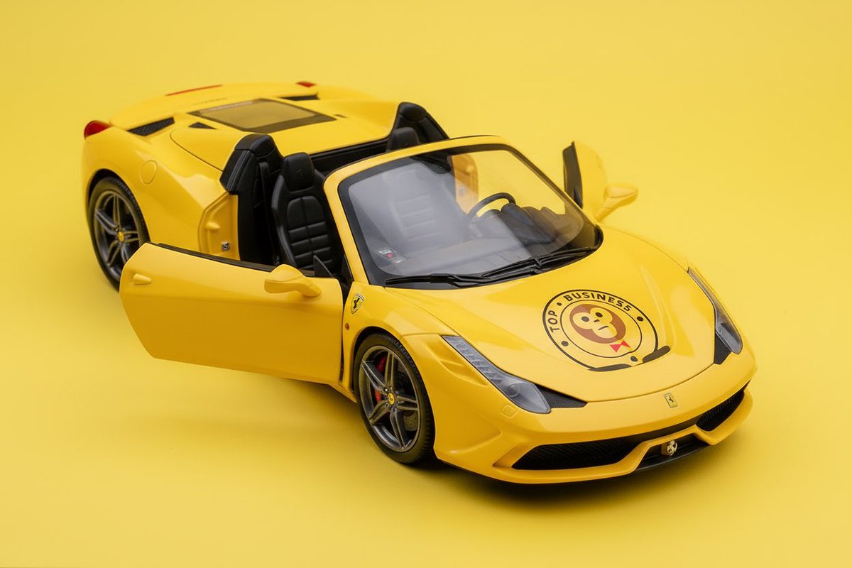 BossTopOfficial's tweet photo. #DROPTOP 
#FERRARI458ITALIA 🇮🇹
#TOYCAR
#BOSSTOPOFFICIAL https://t.co/w9LBUTFd8J