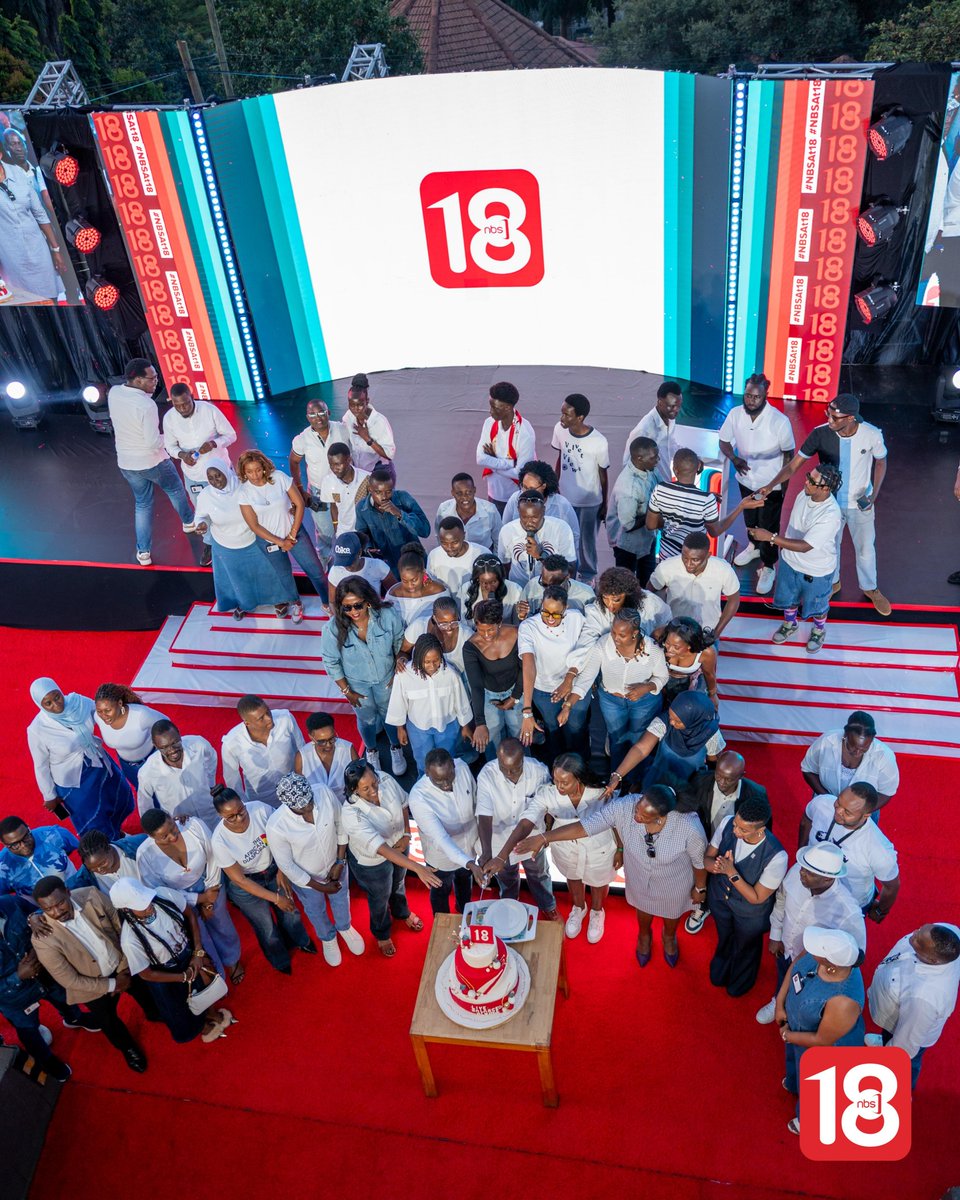 KKariisa's tweet photo. Still sitting with how yesterday felt. Eighteen years since @nbstv first went on air, and we marked it surrounded by the people who built it. To every Transformer who has ever worn this badge, whether you were at @nextmediaug Park yesterday or with us in spirit from wherever life has taken you since, thank you. What NBS is today, you built it.

(1/5)