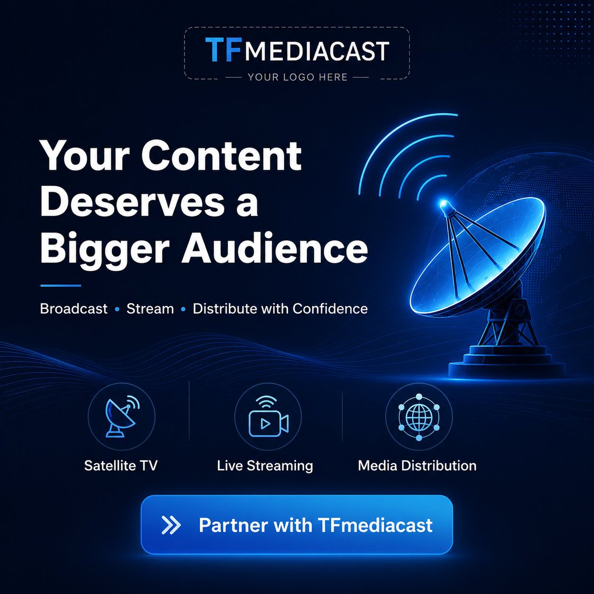 tfmediacast's tweet photo. Your message deserves to reach beyond four walls.
With TFmediacast, churches can broadcast:

📡 Live Services
📺 TV Ministry
🌍 Global Outreach
📱 Online Streaming

Because every message deserves a wider audience.

#ChurchLiveStreaming #TFmediacast #SatelliteTV https://t.co/2YM8FfSwAz