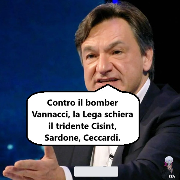 Il_Notturno's tweet photo. #vannacci #futuronazionale #cisint #sardone #ceccardi #lega
#satira #satirapolitica #battute #battutesquallide #risate #freddure #giochidiparole #finedelmondo #filosofiedivita #divertimento #meme #memes #umorismo https://t.co/YYU2IIPD2X