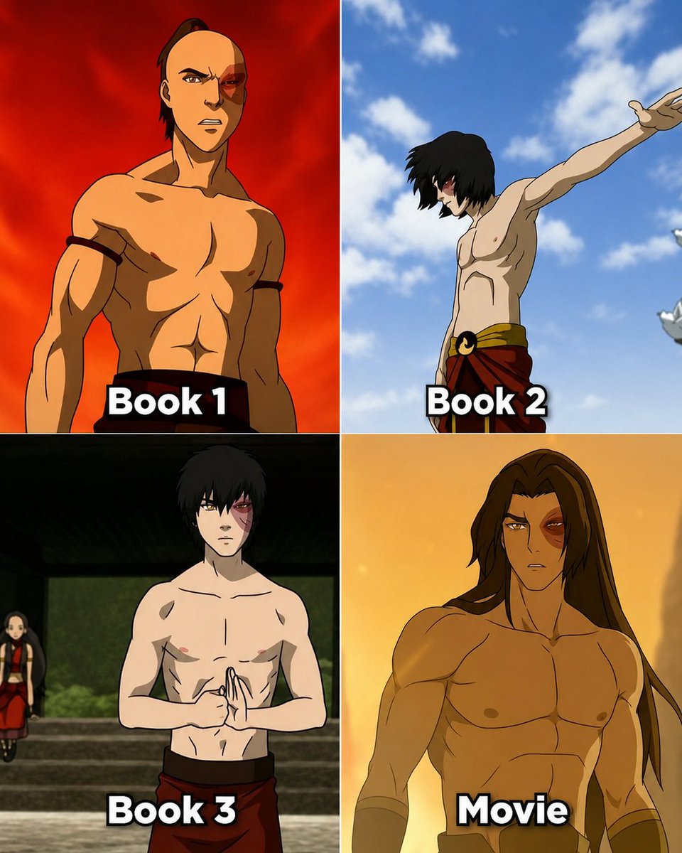 OP_senju's tweet photo. One of the best details in Avatar is the gradual change in Zuko's physique throughout the series.

Do you agree? https://t.co/xKNmyCW07N
