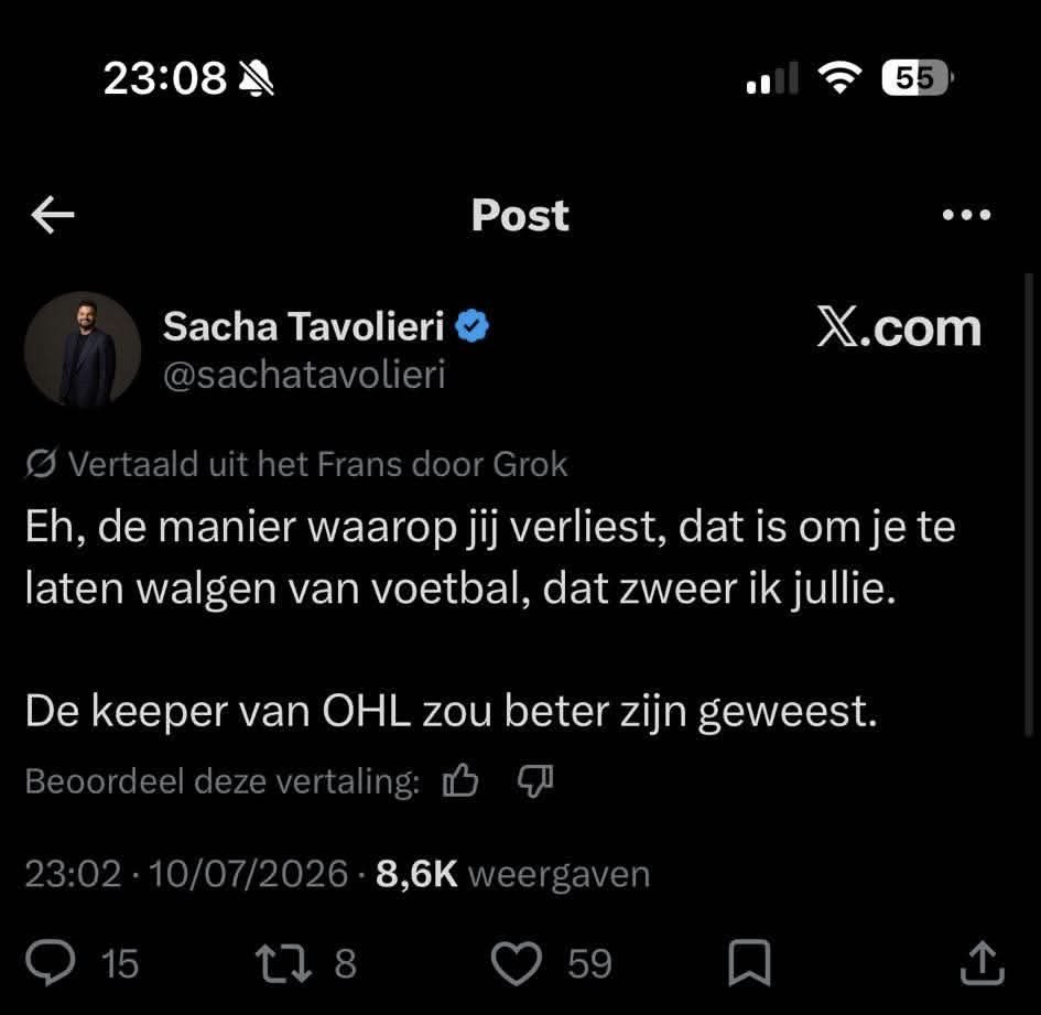 6jarn3's tweet photo. @sachatavolieri T’es une personne dégueulasse et un journaliste F-tier https://t.co/i1saaY2FiM