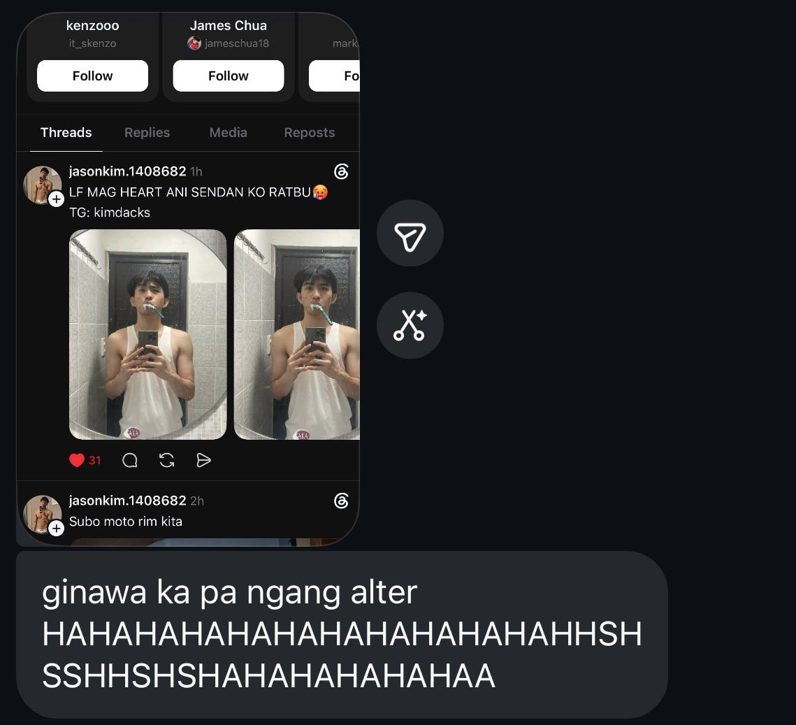 ilhojicha's tweet photo. someone sent this to me GUYS IM NOT DOING ALTER OKAY https://t.co/dqR76GFnug