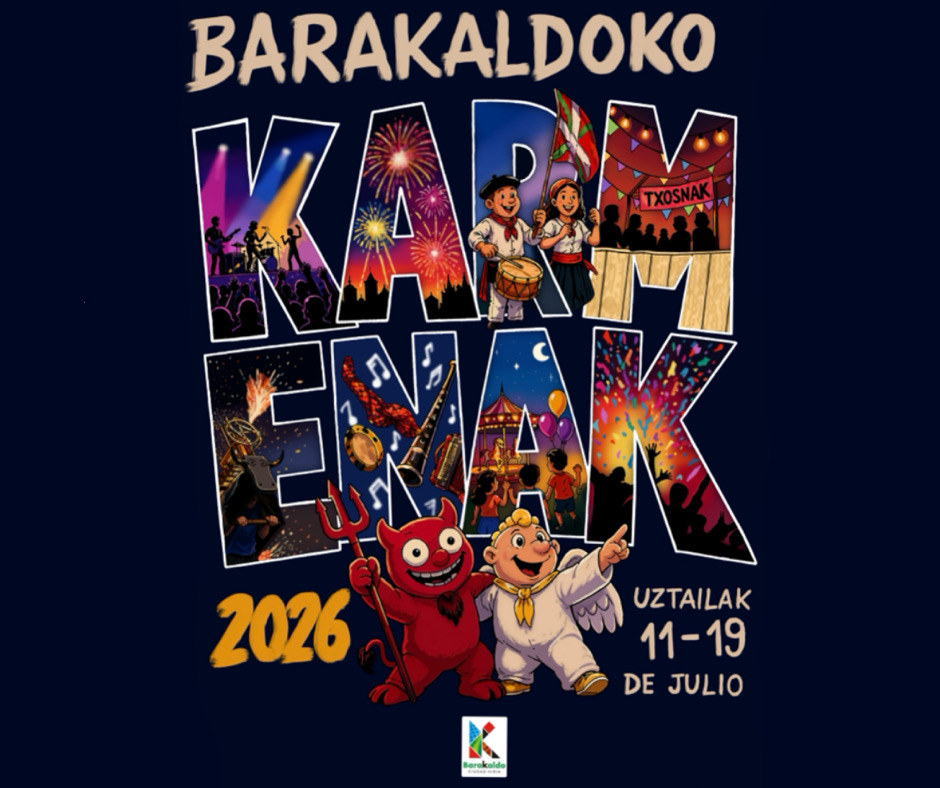 infobarakaldo's tweet photo. 🎉BARAKALDOKO KARMENAK 2026

💥¡Ya estamos en fiestas! ¡Consulta aquí el programa!

🔗https://t.co/FufUlbI0XE

#Barakaldo #BarakaldokoUdala #Karmenak26 https://t.co/tGq5KcLD0H