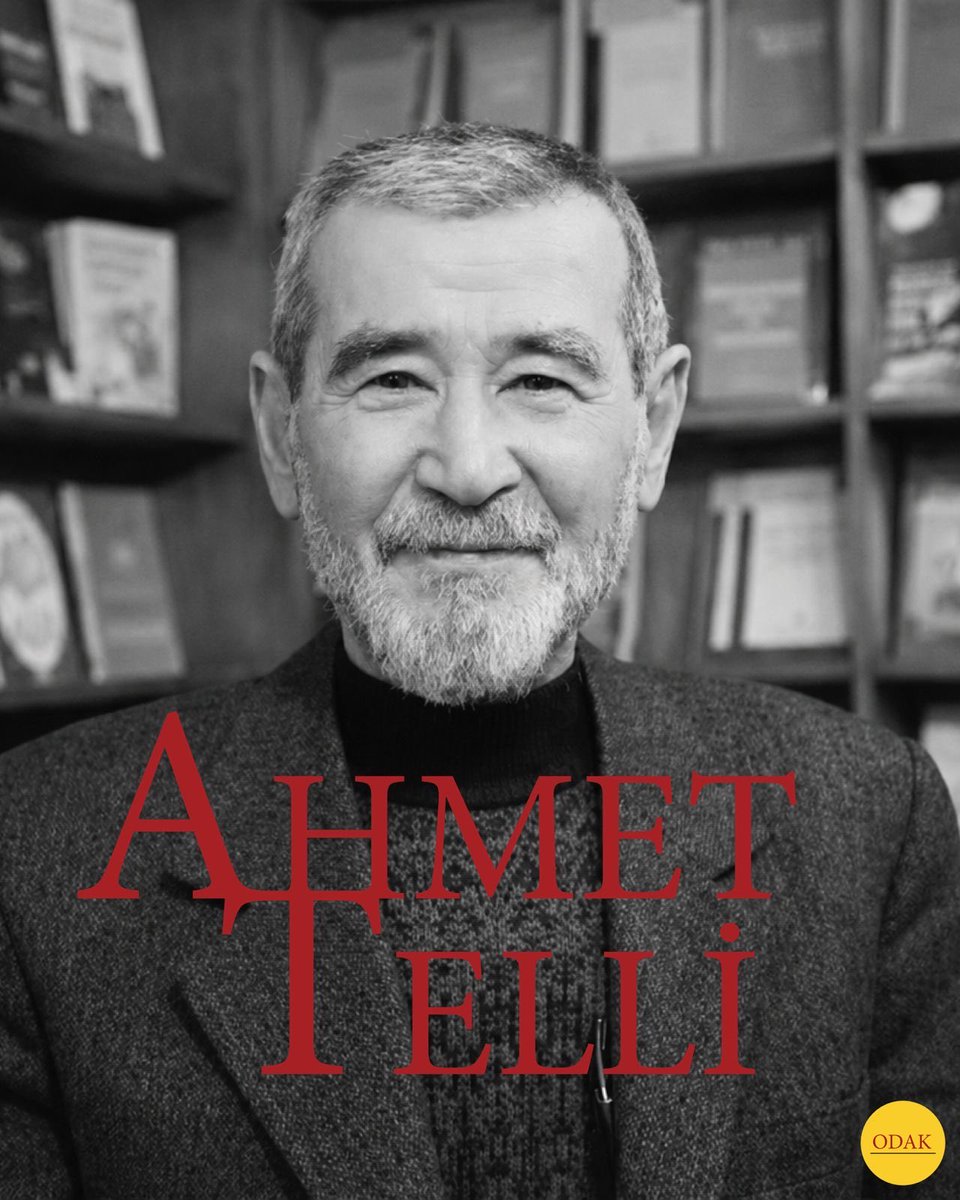 odakdergisi3's tweet photo. Devrimci şair Ahmet Telli aramızdan ayrıldı.

Toplumcu gerçekçi şiir akımının önemli isimlerinden olan Ahmet Telli devrimci pratiğinin yanında halka birçok eser de bıraktı.

Kendisini saygı ve sevgi ile anıyoruz.

#AHMETTELLİ https://t.co/QJQzXj3VDY