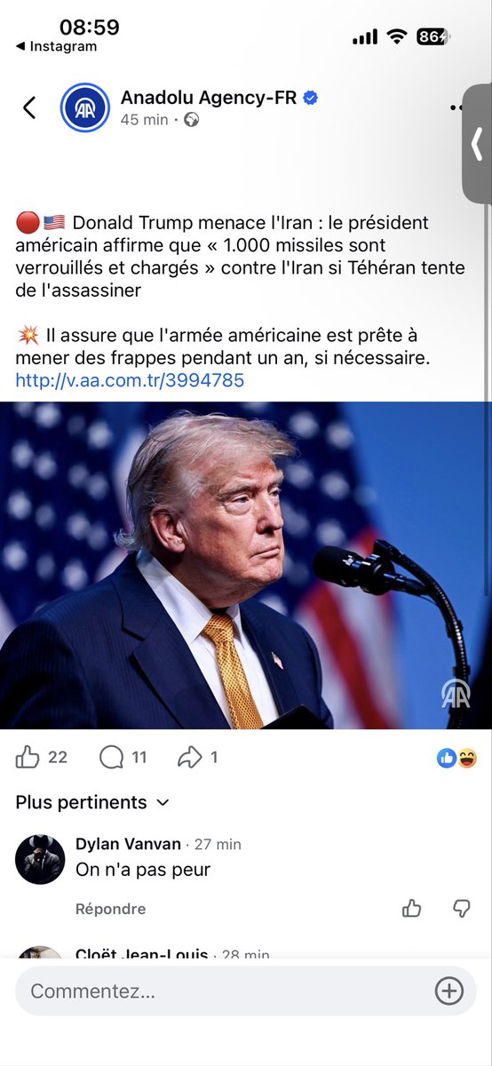mollusque75's tweet photo. Fait-il réellement prévenir le pedophile criminel escroc voleur @DonaldTrump que à part le #Mossad #Israel, personne ne cherche à le tuer ..
#Iran aspire à ce que #Trump réponde de ses crimes et que les #USA soient condamnés https://t.co/iDW21VE0B3
