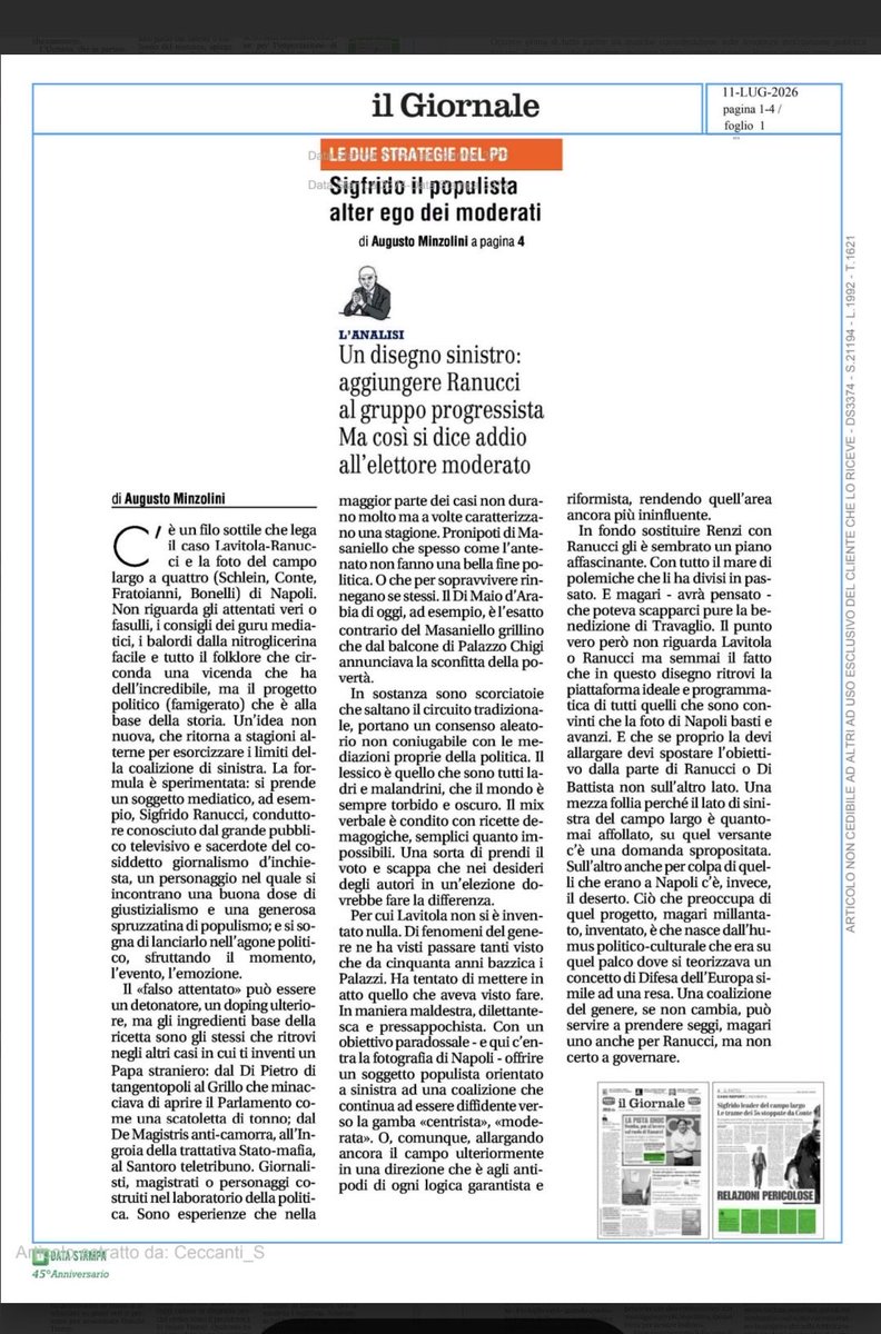 AugustoMinzolin's tweet photo. Come ti sostituisco il “centro” nel campo largo https://t.co/fkMcwtMb75