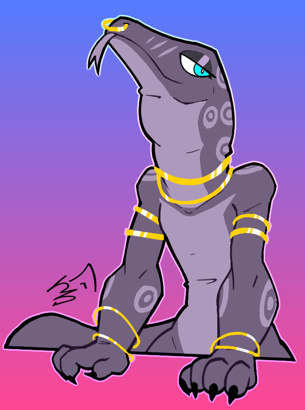 Diezombie4114's tweet photo. Commission for @JensensLaw!
Awesome monitor lizard fr https://t.co/r2feAeSvpZ