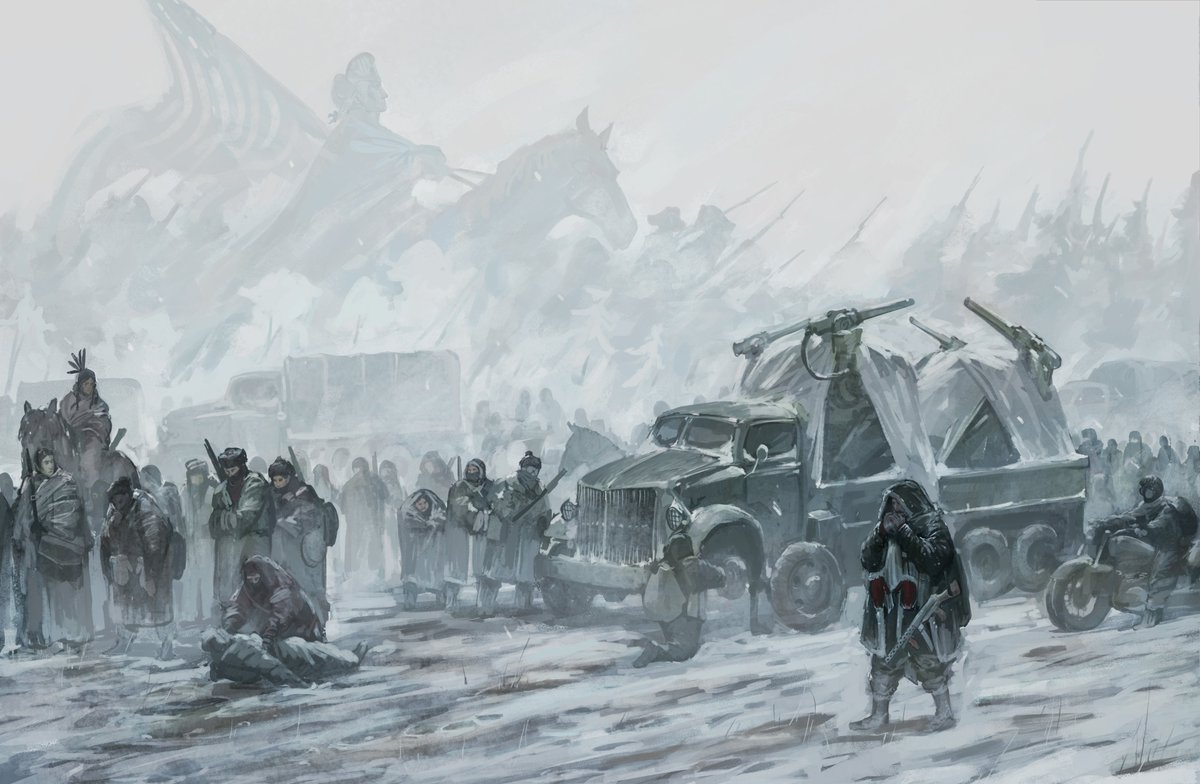 d_dwayn's tweet photo. #heartsofiron #conceptart #gameart #paxbritannica #characterdesign 英式和平——大陆军向西进发 https://t.co/Rc5NYzSm5P