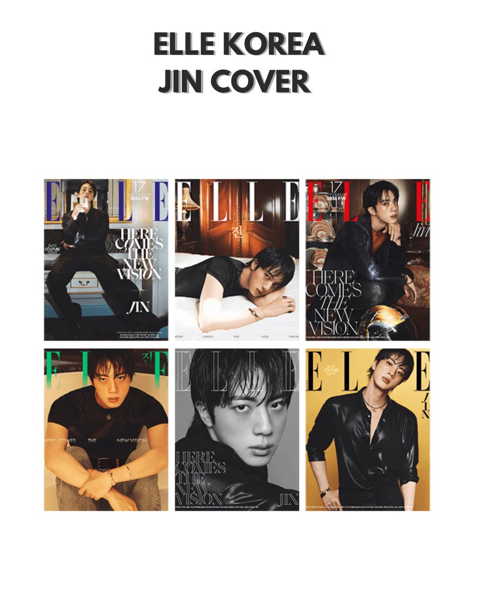 ITAgrouporders's tweet photo. 💖[ITAGO] ELLE KOREA Jin cover💖

💶 prezzo (kr-ita NON inclusa): 12€
✅ scelta cover 
📦 consegna a mano a Roma e Biella possibile 
❓DM se avete domande

DEADLINE: 15 luglio o out of stock 

FORM NEL PINNED. https://t.co/M6SUbTnUHG