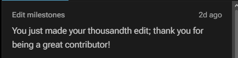 ToolsWiki's tweet photo. Congrats and thank you to #StarCitizen player Kari_noir for 1000 wiki edits! 🎉 https://t.co/QKGSTYzKVz