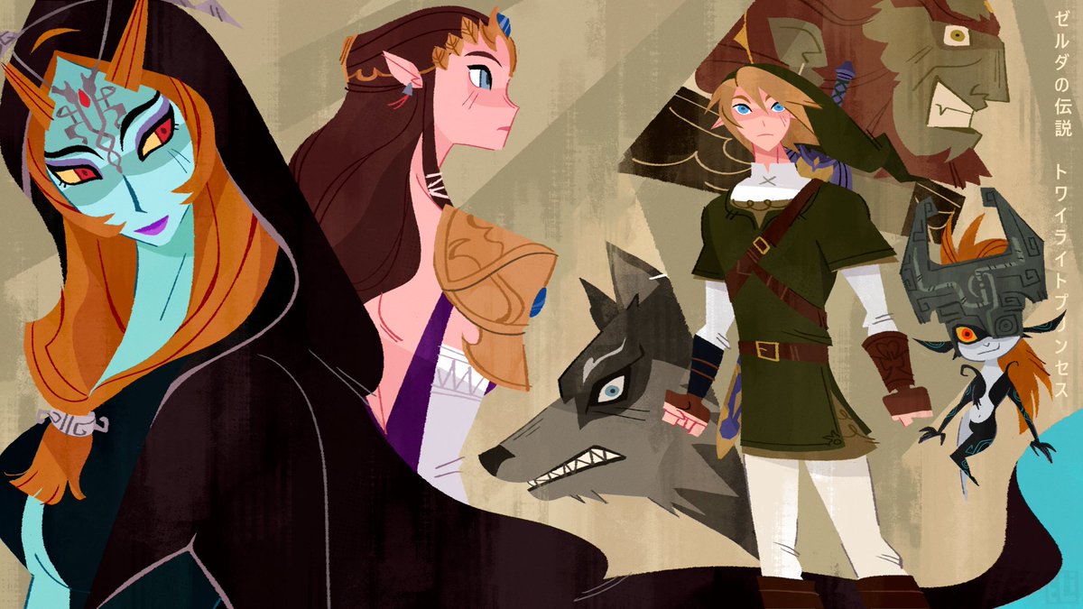 VideoArtGame's tweet photo. Fan art | The Legend of Zelda: Twilight Princess

Artist: @emillustrating https://t.co/Pz4WfTWwEY