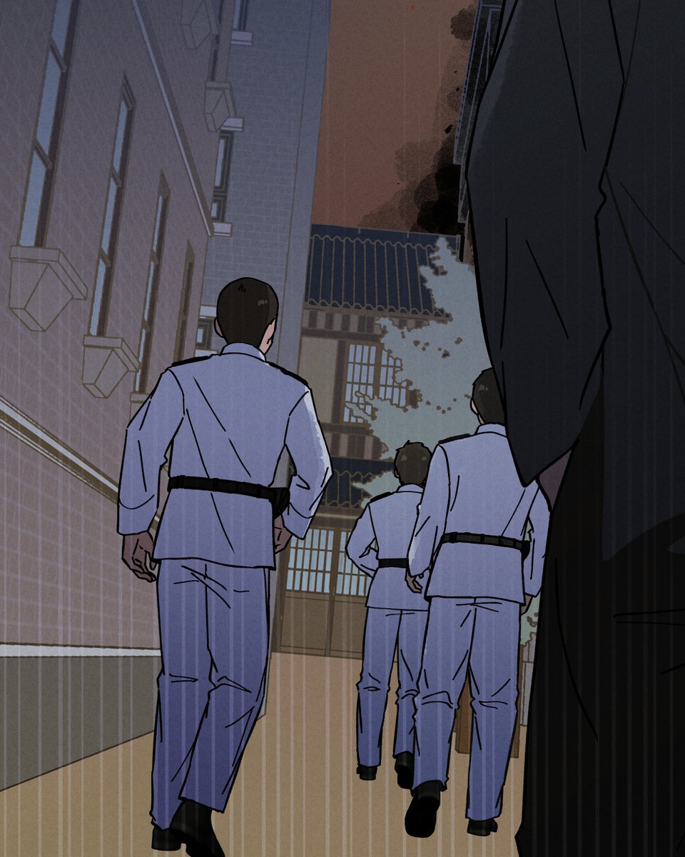 105comic's tweet photo. 가장 많은 공을 들인 건 역시 경찰 제복인데요 ! 여러 논문과 실제 관보를 찾아가며 당시 ���습을 최대한 잘 담아보려 했습니다. 가끔 고증이 막막할 때면 딱 하루만 타임리프해서 그 풍경을 머릿속에 넣고 돌아오고 싶다... 하다가도 무서워서 늘 마음을 접게 되는. https://t.co/PXkxBV13ne
