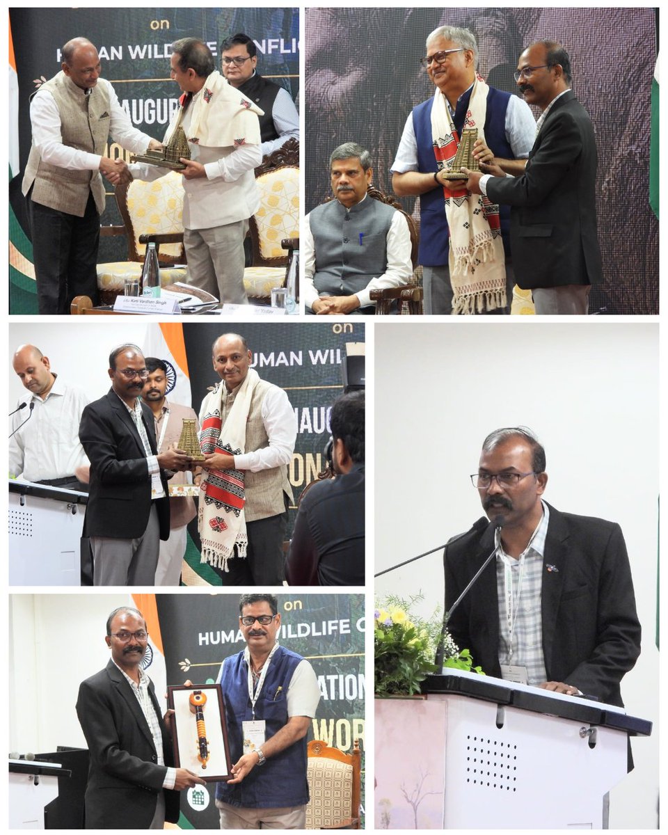 SACONCoimbatore's tweet photo. National Workshop on Human-Wildlife Conflict Concludes Successfully
#MoEFCC #HumanWildlifeConflict #WIISACON #WildlifeConservation #CoE #HumanBigCatConflict #BigCatConservation #HumanElephantConflict #ElephantConservation #CoEHWC #Coexistence #WildlifeConservation https://t.co/68xib8pxiv