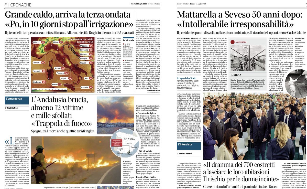 FranFerrante's tweet photo. Due pagine del @Corriere 

…..unire i puntini https://t.co/TvAXKVa7Ha