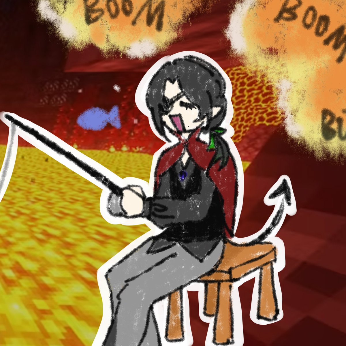 d_OoO_nuts's tweet photo. !!ZEUCIFER THE MASTER ANGLER!!
#Ginjocanvas https://t.co/fcdmNx1ch5