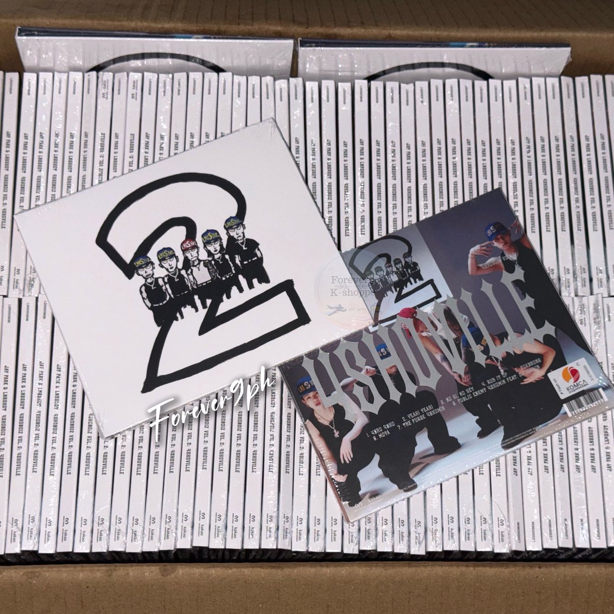 Forever9PH's tweet photo. HELP RT 🙏
✨ JAY PARK  &amp; LNGSHOT  4SHOBOIZ Vol. 2: 4SHOVILLE
‼️Dicounted Batch 2 ARRIVED ‼️

- ₱799
-Onhand &amp; ready to ship 
-  20 pcs only

Reply : " MINE + QTY + 4SHOVILLE

OHYUL RYUL WOOJIN LOUIS WTS / LFB CAN SHIP PH WW INTERNATIONAL WORLDWIDE  #FOREVER9PHOnhand https://t.co/fzvlE2SFeg