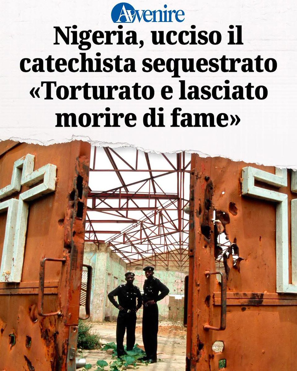 luciomoretti70's tweet photo. Mentre il Papa da Lampedusa ci spiega il senso dell'accoglienza e quanto sia poco cristiano chi si oppone all'immigrazione di massa, in Africa continua la strage di cristiani
Ultimo il prete rapito a febbraio, torturato e ucciso da quelle bestie che poi ci portiamo a casa! https://t.co/taL97dTlEU