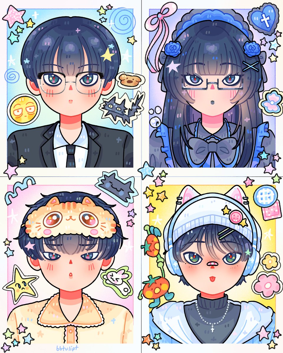 bbtulipt's tweet photo. 🔗🍧˚₊‧꒰ა  1 Person, 4 Looks  ໒꒱ ‧₊˚🍅🧀 https://t.co/2QR5nlrOJo