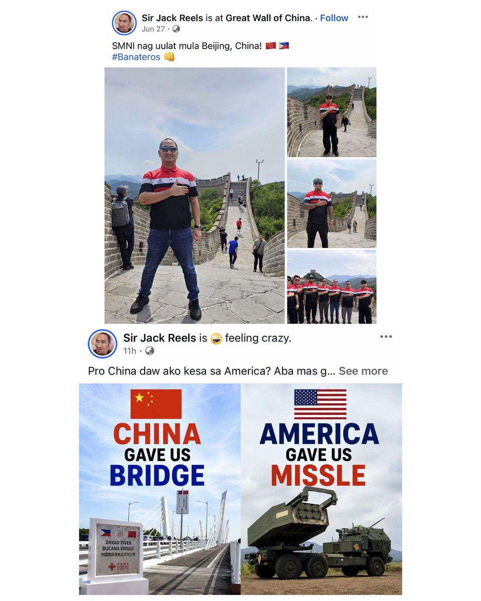 D88__88's tweet photo. DDS Vloggers are so confident on Sara winning the Presidency they are no longer afraid to show China is funding them. https://t.co/srpxRmkcYI