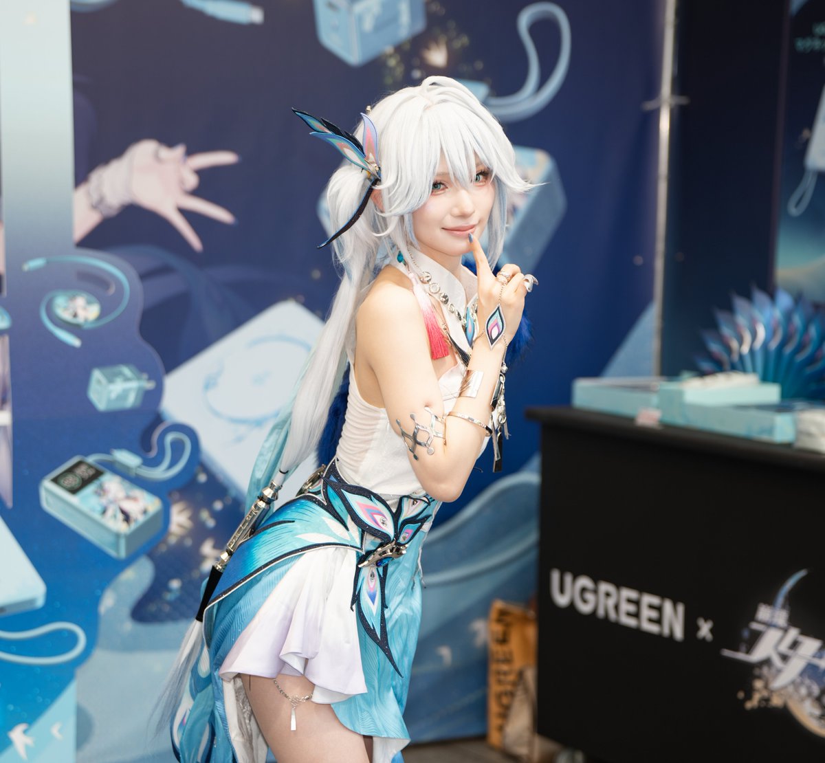 wario_cam's tweet photo. 2026/7/11 UGREEN × 崩壊スターレイルコラボイベント
爻光 / 月海つくねさん🌙( @XaiabP )

爻光将軍のウィンクを頂き無事敗北しました
#おつきみくらぶ
#UGREENx崩壊スターレイル https://t.co/GDUqU2f349