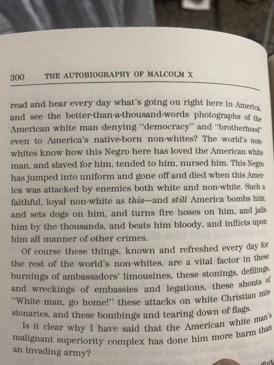 ashiuss's tweet photo. One thing I always will be grateful for Sneako is highlighting the truth of Malcolm X. As a Muslim, this dunya is simply an endless fight of truth and evil. 

This excerpt is from The Autobiography of Malcolm X. Very applicable to the attack on Islam now. https://t.co/4q5Cg2QKPf