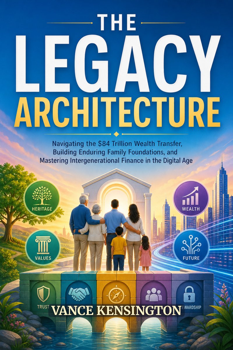 Vanntz3's tweet photo. https://t.co/S3V6UMmnTq
An intergenerational wealth transfer must preserve capital, values, and decision-making clarity.
#wealthbooks #financebooks #moneybooks #financialfreedom #wealthbuilding #personalfinance #investingbooks #moneymindset #richhabits #financialliteracy #books https://t.co/zziQbwBrF6