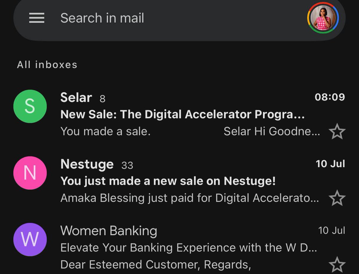 Princessoma45's tweet photo. Up and gratefulWith 33 sales of 50k  product. God has been too faithful.
This is grace. Pure grace.
If you’re still sleeping on digital marketing
wake up. 🔥
The link to start is on my bio. https://t.co/L5lqdJ9hdp