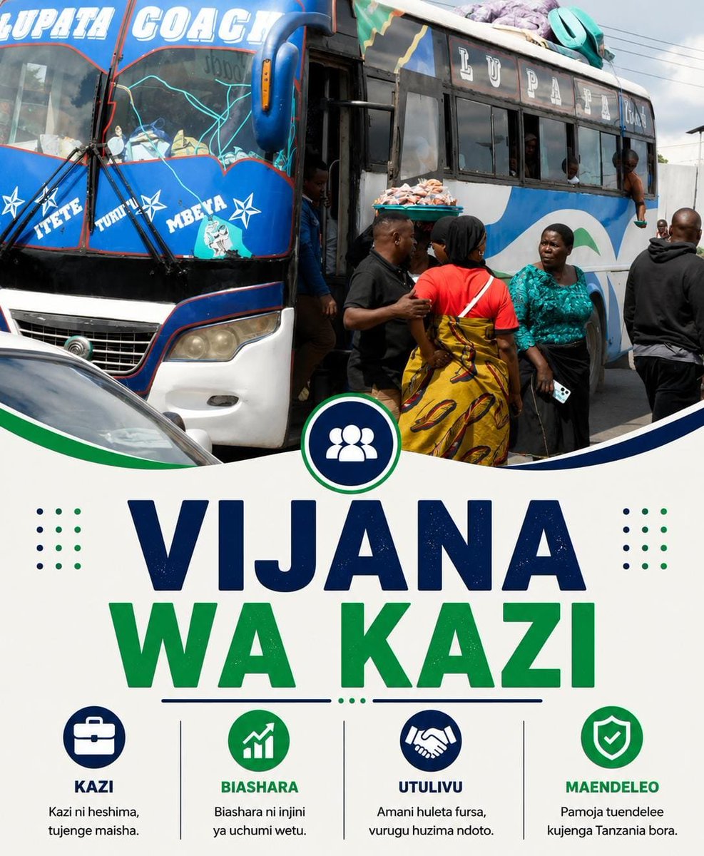 _Jessy99's tweet photo. Tanzania needs builders, and the youth respond by embracing peace. Their decision keeps trade, essential services, and key industries running smoothly to expand national wealth.
#VijanaWaKaziNaUmoja
#TumekataaHarakatiZaVurugu
Tumeilinda Taifa Yetu. https://t.co/zk2w1HiQpO