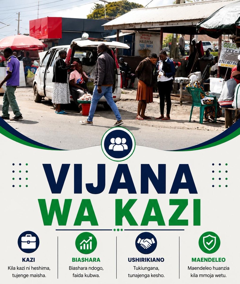 _Jessy99's tweet photo. Personal dreams and national destiny are safeguarded when youth stay economically active. Long-term success relies entirely on the stability that allows everyone to work in peace.
#VijanaWaKaziNaUmoja
#TumekataaHarakatiZaVurugu
Tumeilinda Taifa Yetu. https://t.co/UzwlSiJ6MP