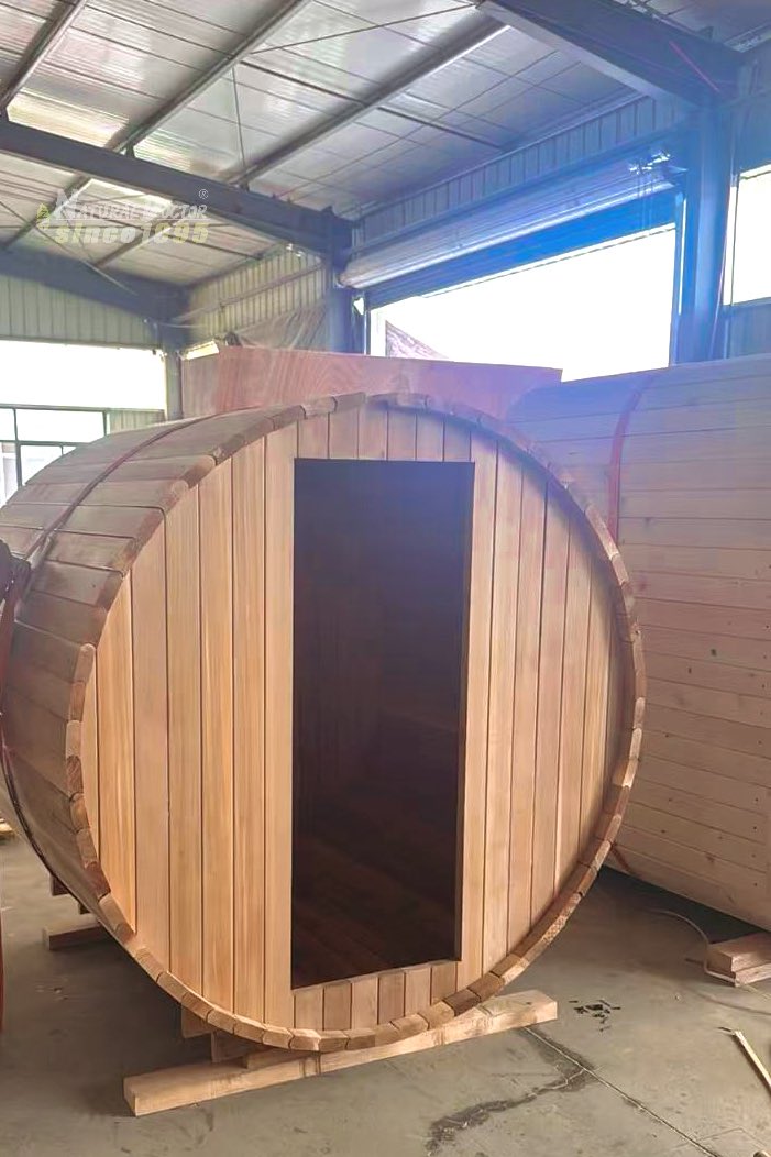 NaturalDoctor_'s tweet photo. Cedar Outdoor Barrel Sauna | 2–4 Person

Capacity: 2–4 Person
Material: Canadian Red Cedar
Application: Outdoor
Heating: Electric Heater / Wood Burning Stove (Optional)
Temperature: 70–100°C
Customization: Size, Glass &amp; Accessories Available https://t.co/9k4rbzxR6J
