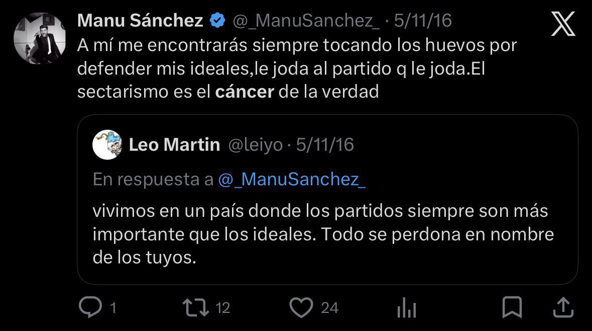 ThisUniverseMe's tweet photo. @PerroAndaluzTVE @_ManuSanchez_ Cuéntanos más, @_ManuSanchez_ 

Y de paso actualiza tu postura sobre la sectarismo.

Y si empiezas a hacer gracia ya lo clavas.

Sois tontísimos. https://t.co/GUIHmAP4eI