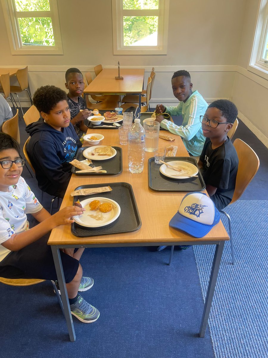 TurnhamPrimary's tweet photo. Everyone slept well and got up early this morning, ready for a fun day of activities ☀️ @thesteptrust #PUPAC #Lewisham #school #Brockley #London #teachers #education #books #reading #PGL #residential https://t.co/TfIJXtKJYP