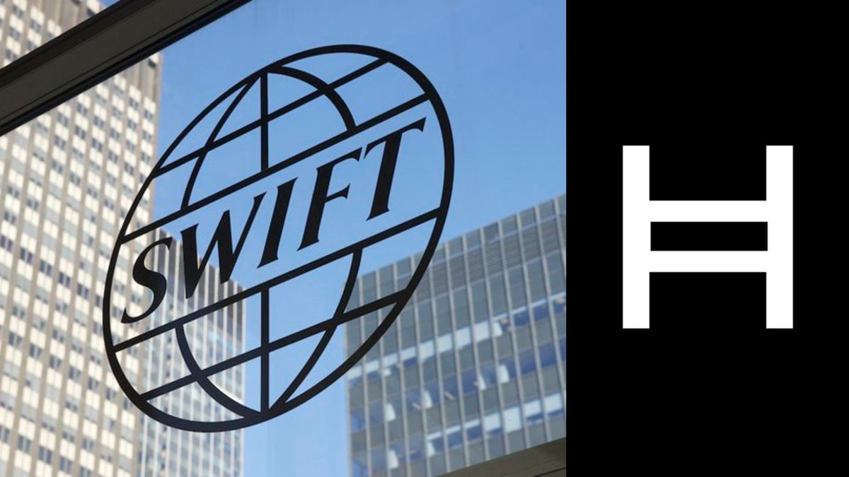 Steph_iscrypto's tweet photo. 🚨MASSIVE: SWIFT just launched its tokenized payments ledger on Hyperledger Besu—the same EVM technology powering Hedera smart contracts.

SWIFT 🤝 $HBAR https://t.co/dT8DchsYpd