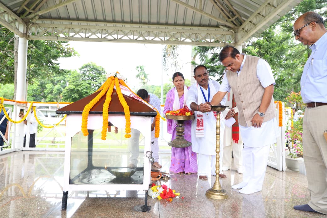 himantabiswa's tweet photo. The Dr. Bhupen Hazarika Samannay Tirtha is a sacred space in Assam’s cultural and civilisational consciousness.

On his birth centenary, our vision is to transform it into a world-class cultural destination where generations can celebrate Sudhakantha’s timeless legacy, brought to life through thoughtful design, a new amphitheatre, and immersive digital experiences.
I reviewed the concept proposals during today’s site visit.