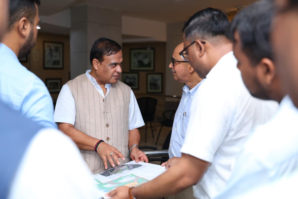 himantabiswa's tweet photo. The Dr. Bhupen Hazarika Samannay Tirtha is a sacred space in Assam’s cultural and civilisational consciousness.

On his birth centenary, our vision is to transform it into a world-class cultural destination where generations can celebrate Sudhakantha’s timeless legacy, brought to life through thoughtful design, a new amphitheatre, and immersive digital experiences.
I reviewed the concept proposals during today’s site visit.