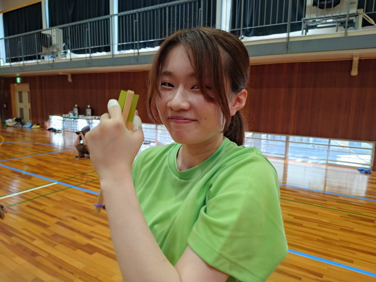 nakatosamon's tweet photo. 体育館のエアコンがありがたい✨️
練習順調っ！
デビュー戦は、7月19日の日曜日！
#道の駅なかとさ ９周年イベントですよー！ https://t.co/9EWlpsDxoz