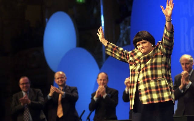 TStandfield1789's tweet photo. Ann Widdecombe's murder is shocking and disgusting.
Of course it is.
But the eulogising of her political career is pathetic.
She was an unrepentant, hard-nosed, far-right extremist, who helped to inflict misery on millions of people.
@Nigel_Farage @KemiBadenoch @Keir_Starmer https://t.co/1Ztufbzzy0