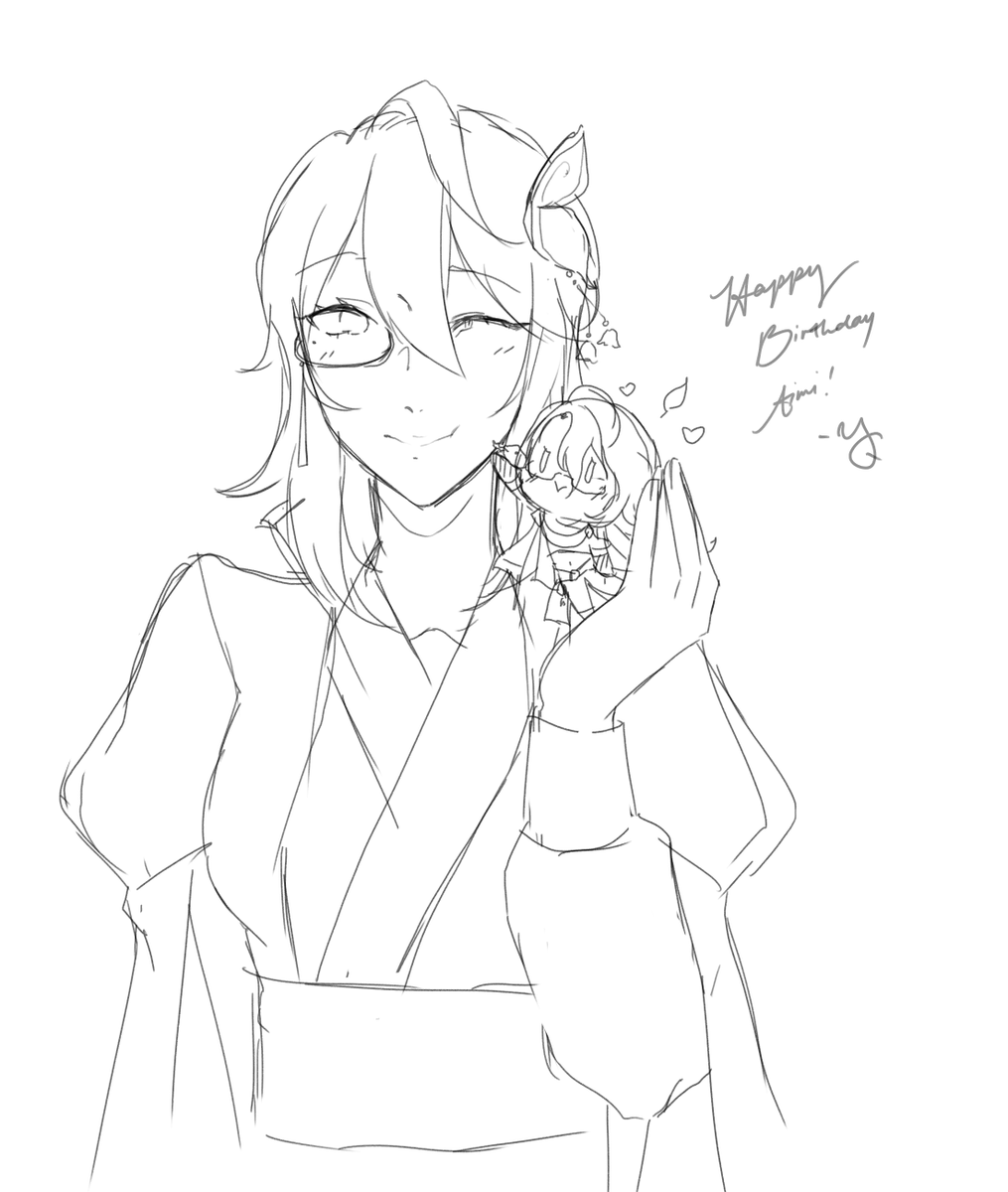yunneqi's tweet photo. gift sketches i did for my friends ^__^) https://t.co/MVAgjZIHar